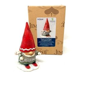 Jim Shore Heartwood Creek Gnome On the Slopes Figurine 6010844